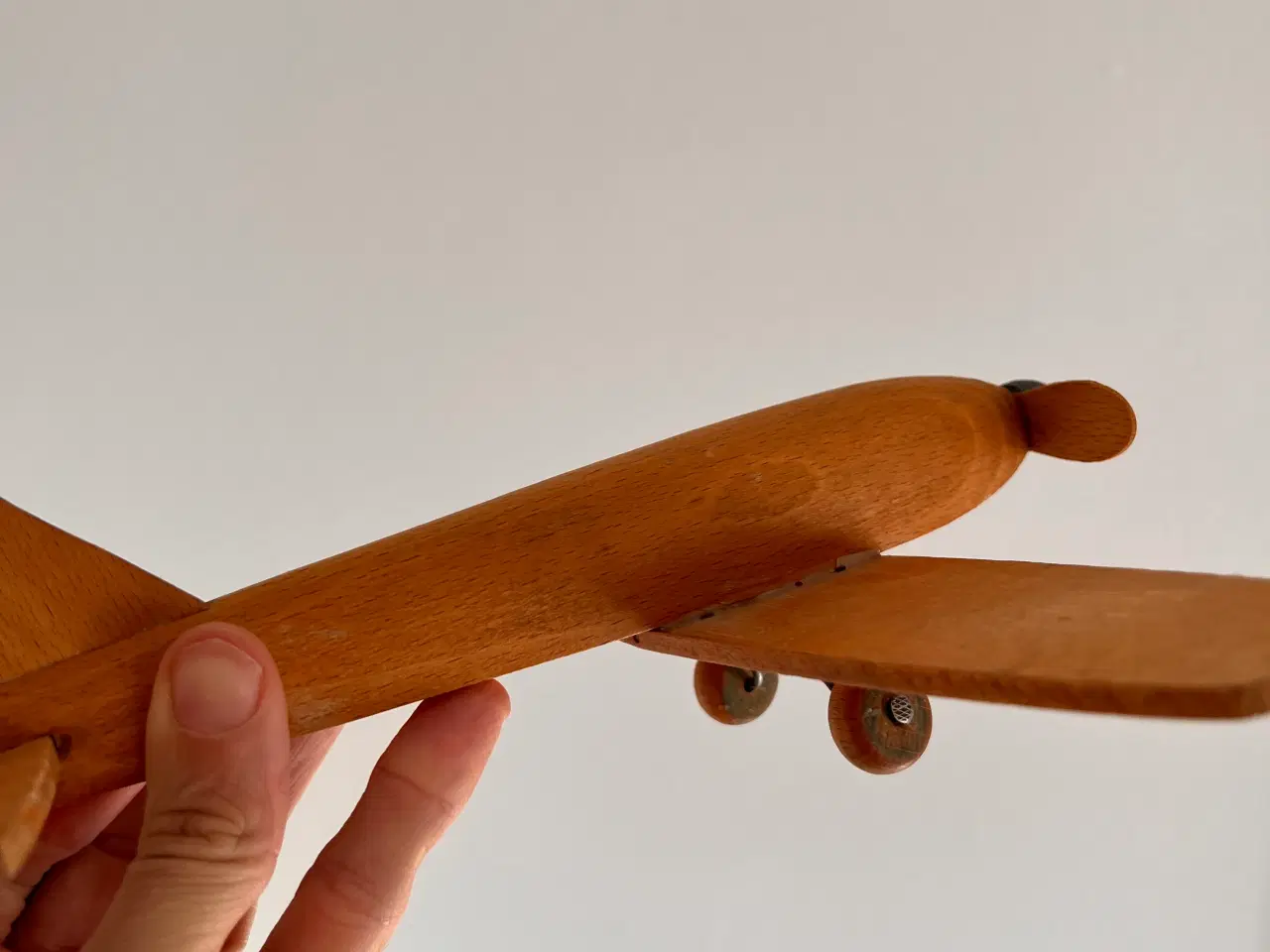 Billede 3 - Vintage træfly – håndlavet og charmerende retro le