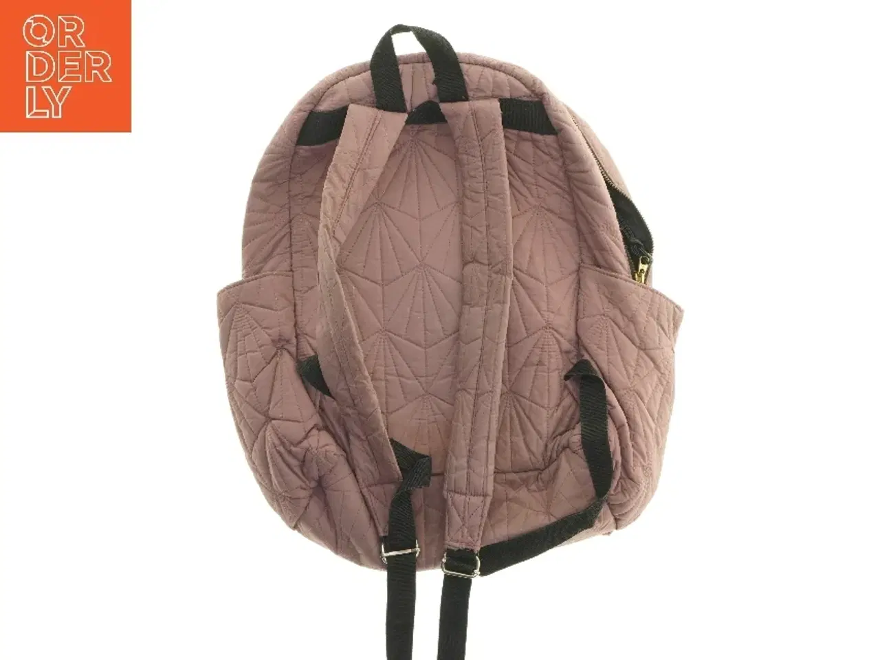 Billede 2 - Rosa rygsæk med lynlåse fra DAY (str. 47x38 cm)