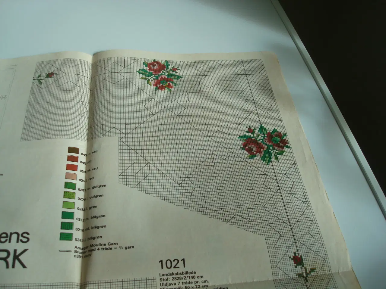 Billede 10 - Mønsterark fra Familie Journal broderi