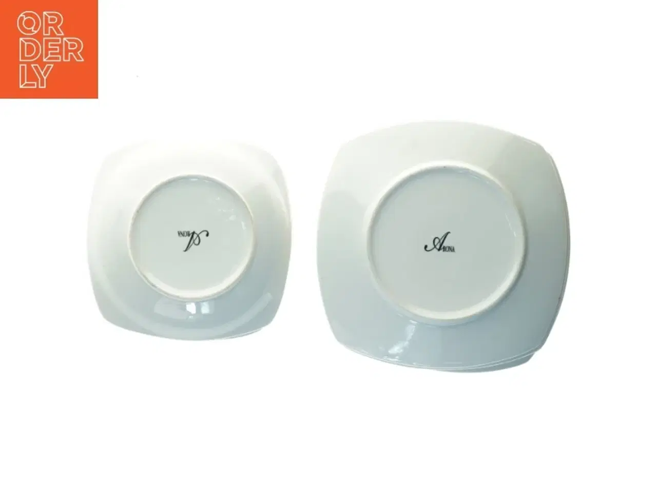 Billede 3 - Keramiktallerkener (str. 24 cm 20 x 4 cm)