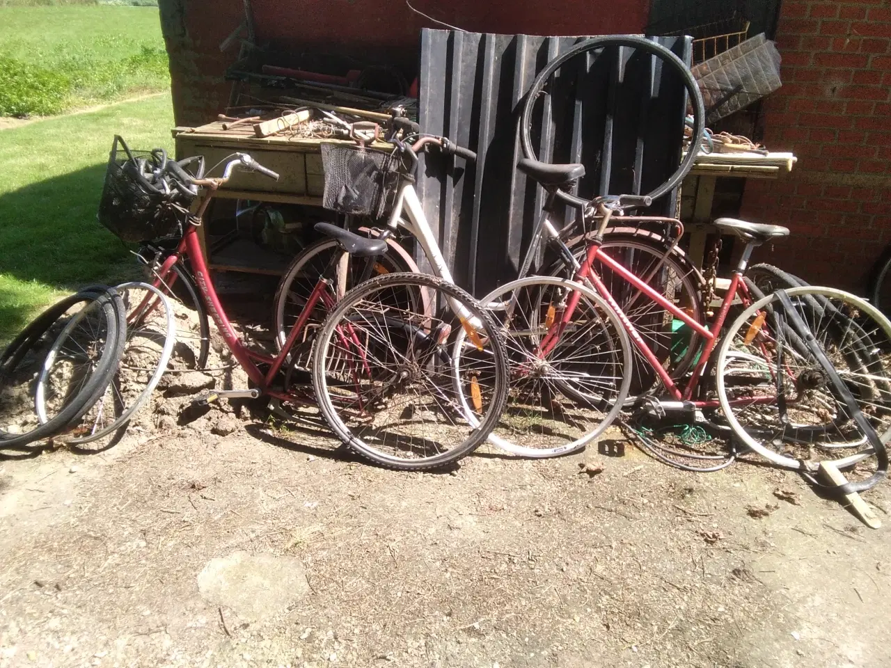 Billede 2 - 6 stk m gear Til Renovering Dele Byt m Ok damecyk