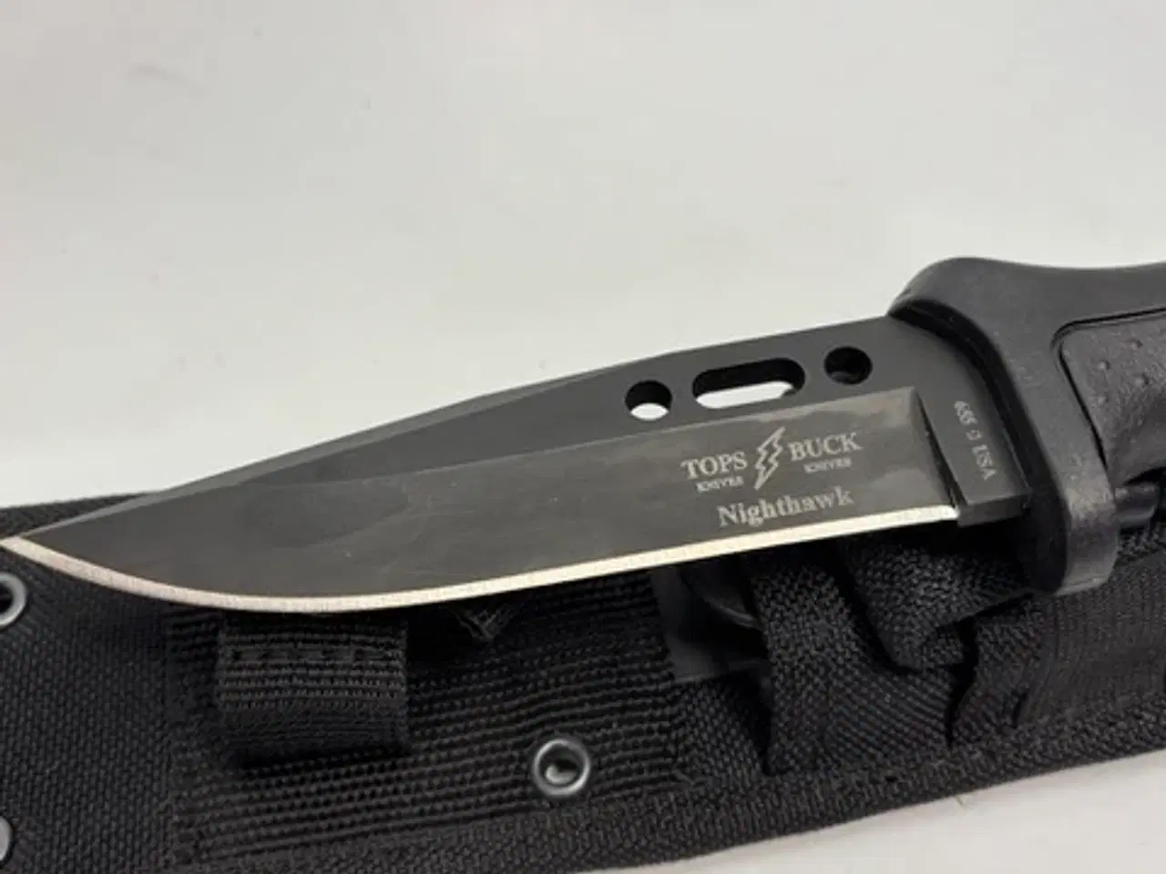 Billede 3 - TOPS/Buck 655 Short Nighthawk Combat Knife Sheath