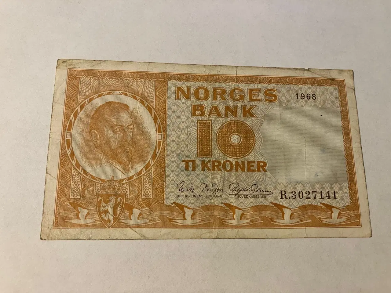 Billede 1 - 10 Kroner Norge 1968