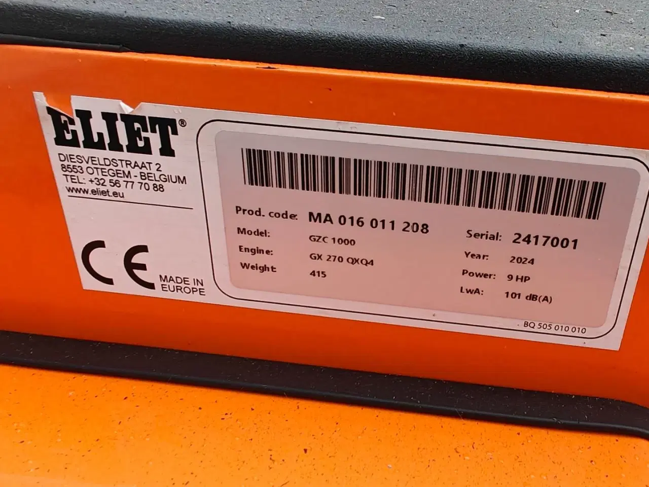 Billede 11 - Eliet GZC 1000 KUN 72 timer