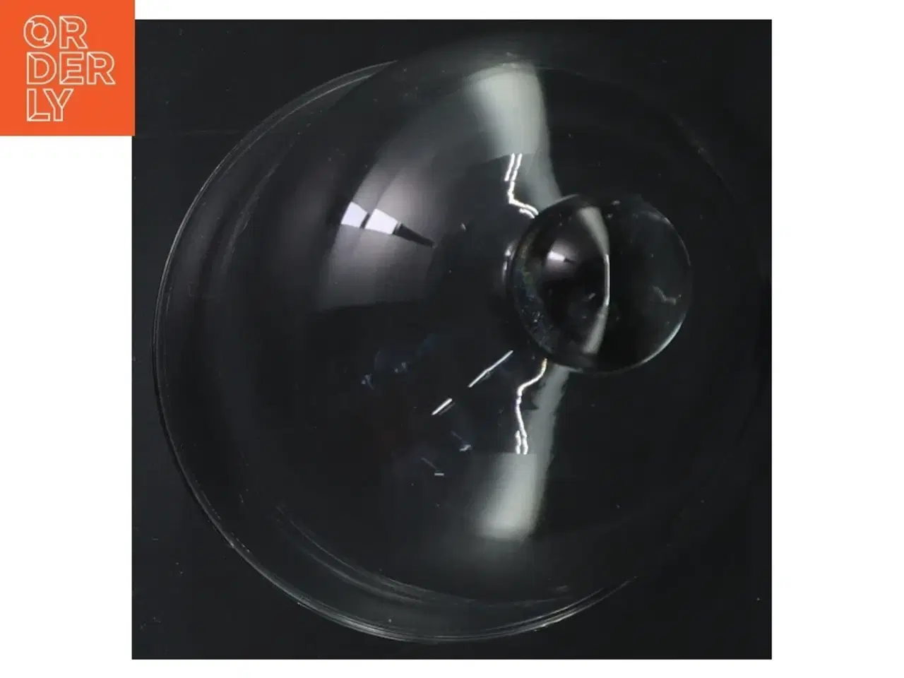 Billede 6 - Glas pendellanterne til stearinlys med kædeophæng (str. 20 cm)
