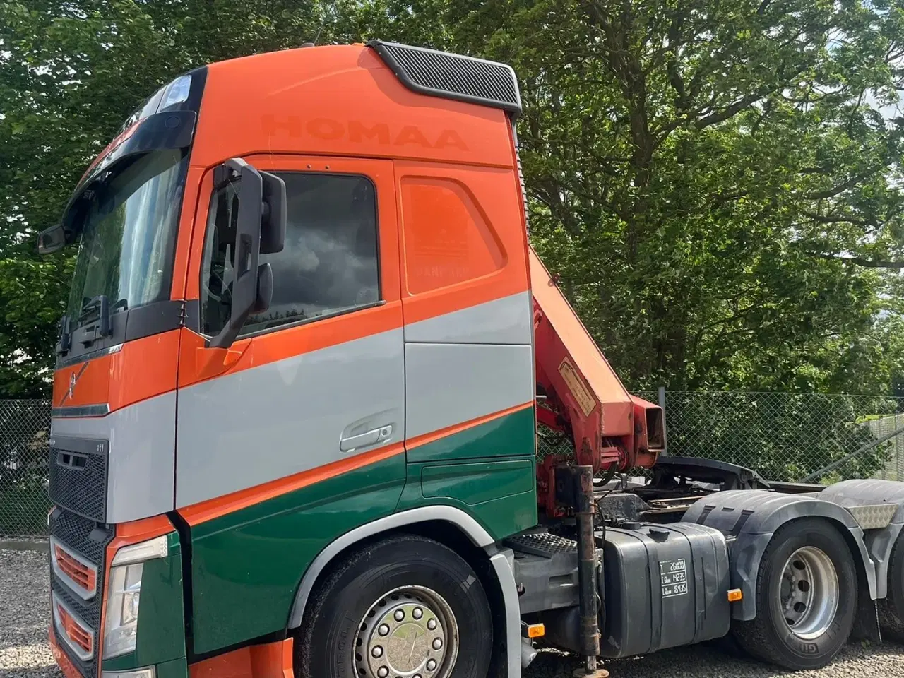 Billede 10 - Volvo FH 500 6x4 med tandemløft og aftagelig HMF 1150 kran+ 2 strengs hydraulik. Evt udlejning, ring og forhør
