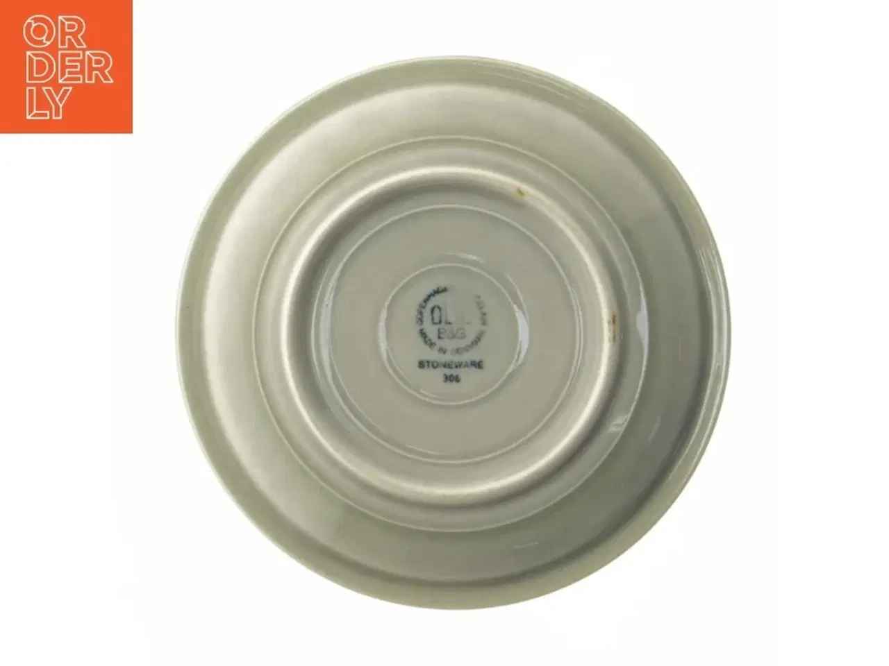 Billede 3 - Sæt af 6 vintage sidetallerkener fra b&g (str. Ø 17 cm)