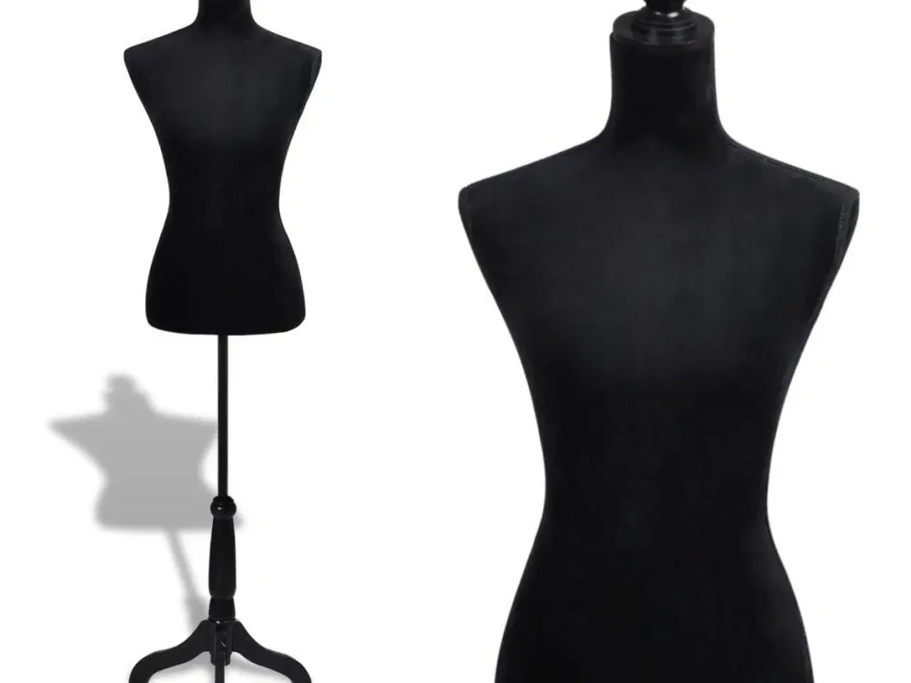 Billede 1 - Mannequin/gine damebuste sort