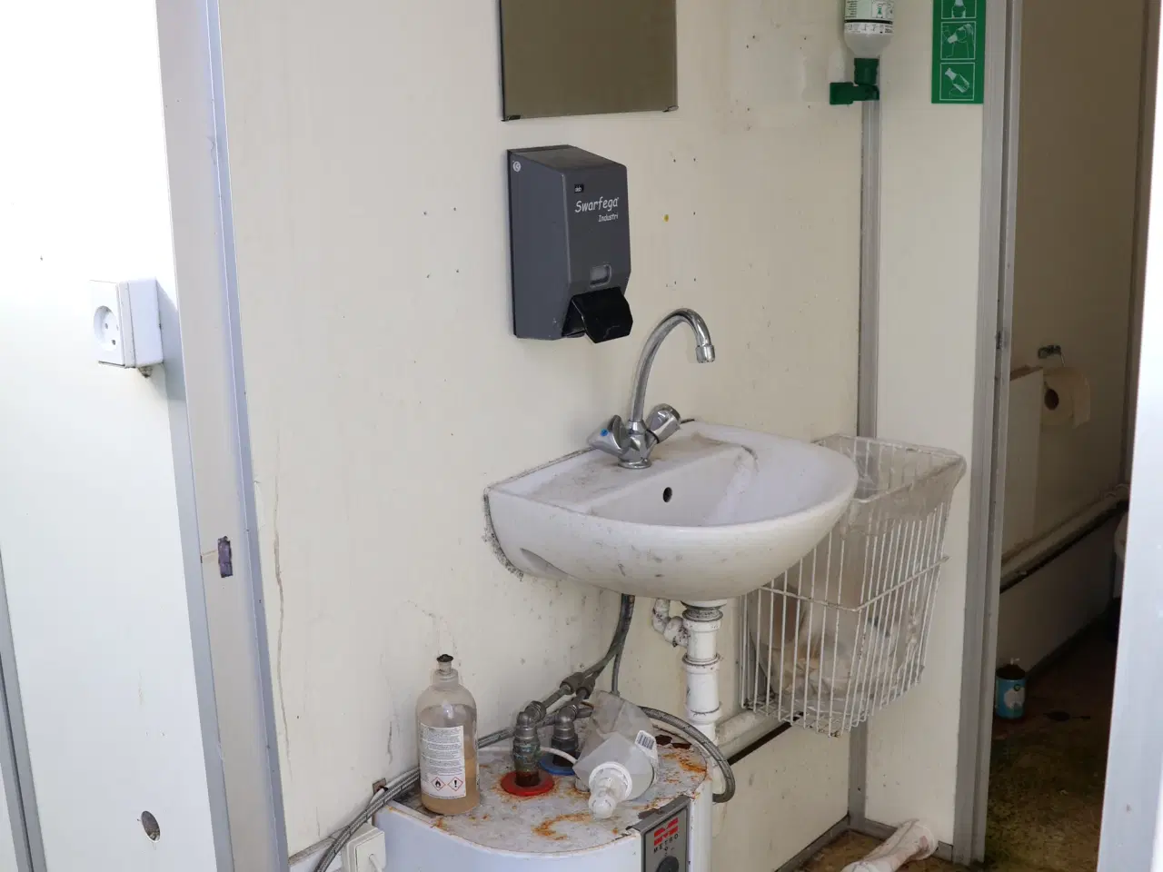 Billede 16 - Kontormodul/skurvogn m/opholdsrum og toilet m/vask