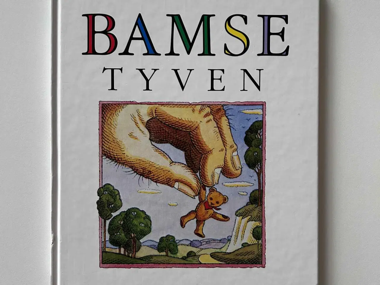 Billede 1 - Bamsetyven, børnebog