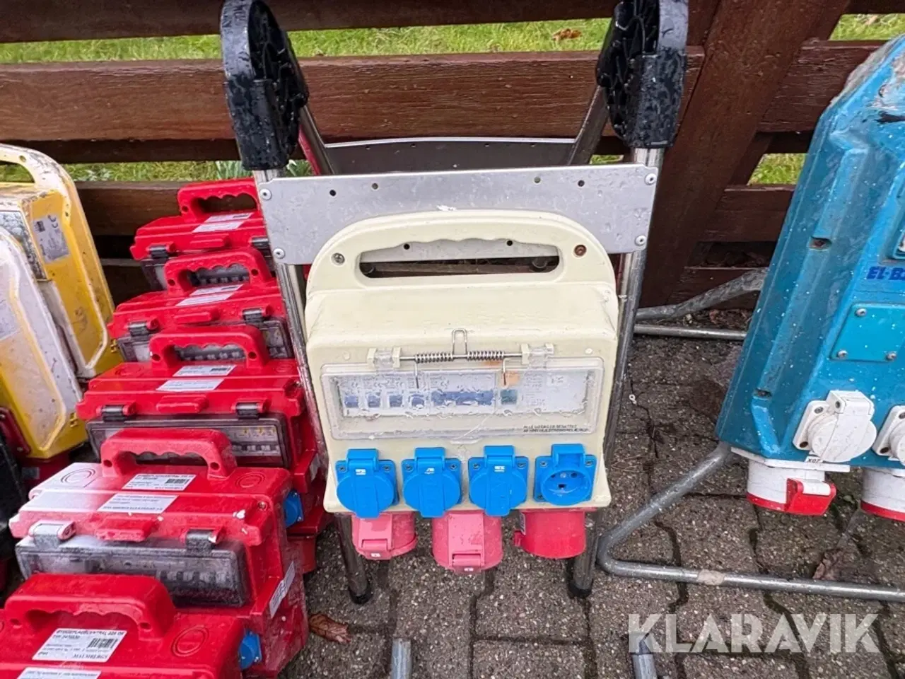 Billede 4 - Byggestrømtavler 8 styk