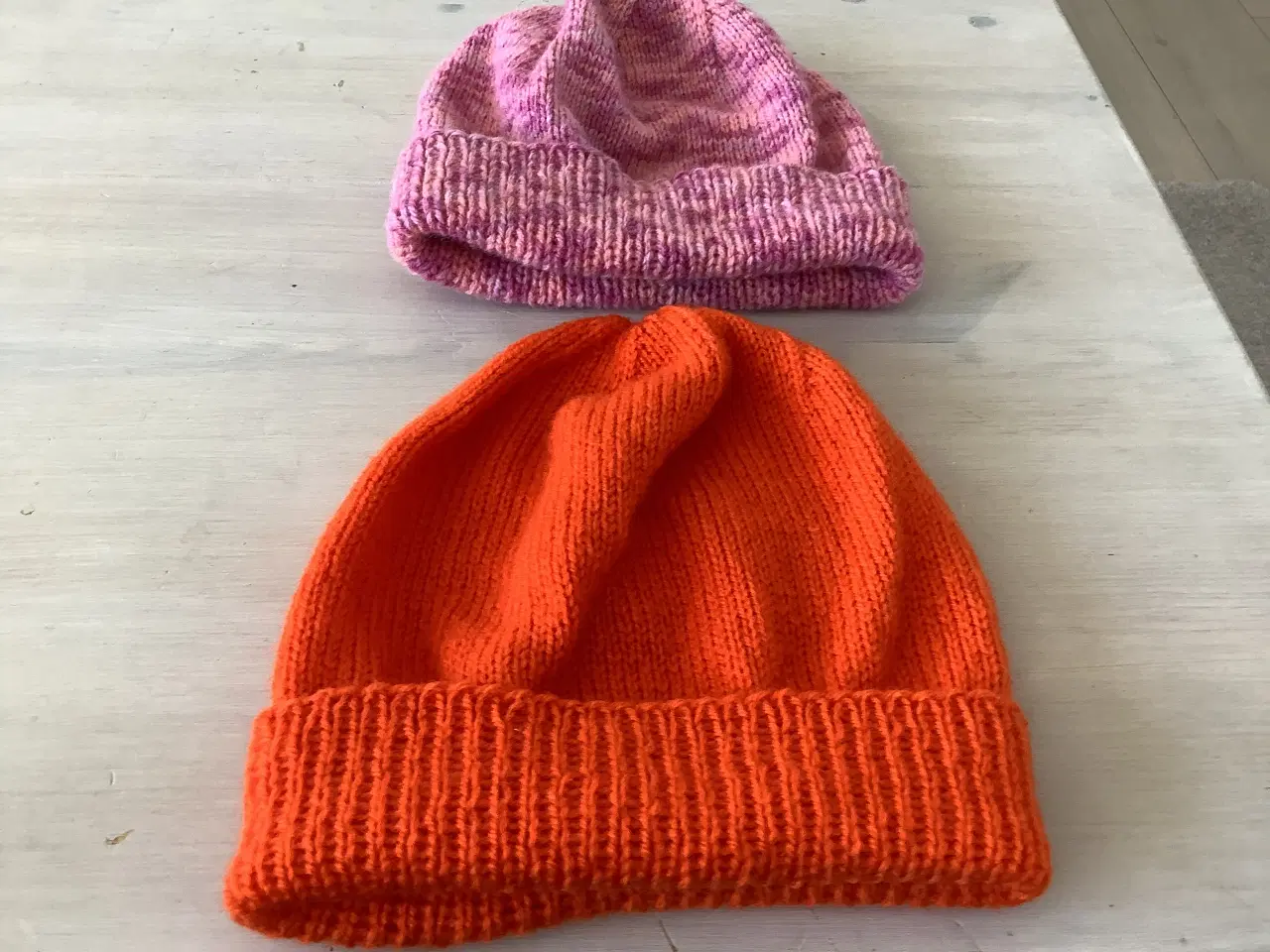 Billede 4 - Strikket huer i flere farver