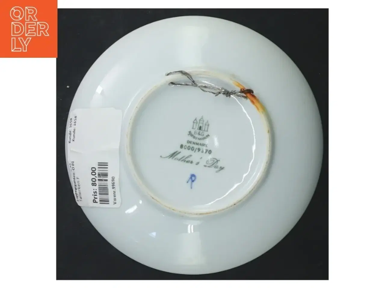 Billede 3 - B&G Mors Dag platte 15 cm fra B&G (str. 15 cm)