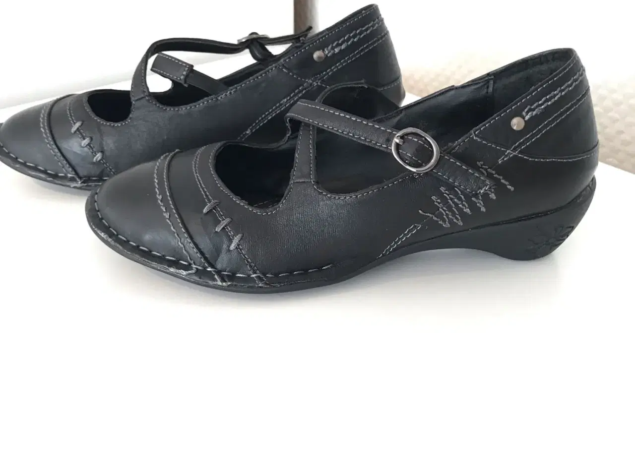 Billede 2 - Læder sko