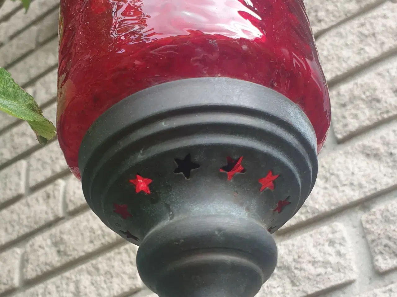 Billede 2 - Lanterne og lys-kat til udestuen, altanen, kolonih