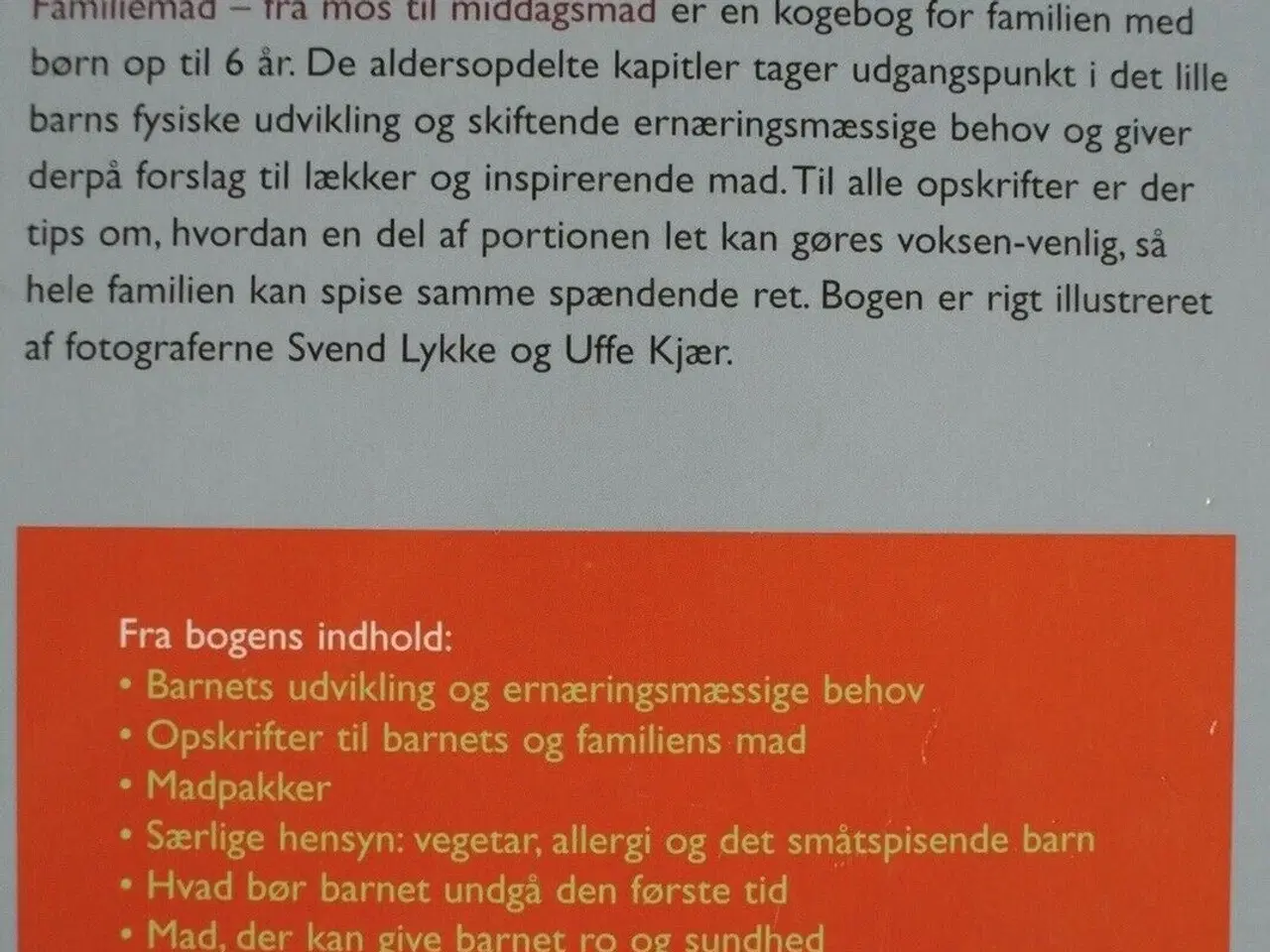 Billede 3 - politikens bog om familiemad, af anne hjernøe mfl.