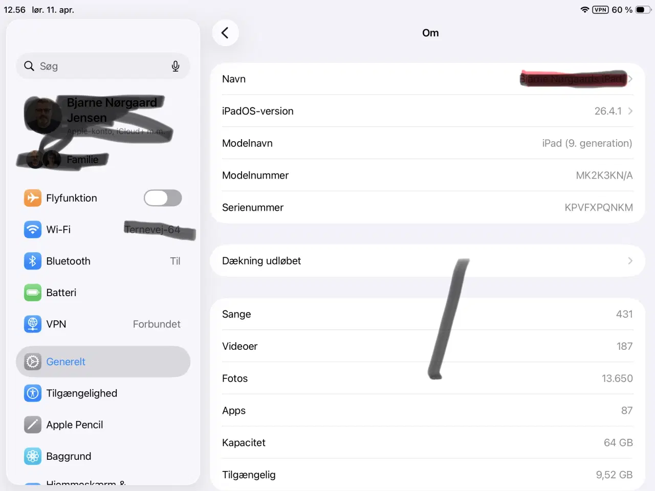 Billede 5 - iPad 9th generation 64 gb 10,2