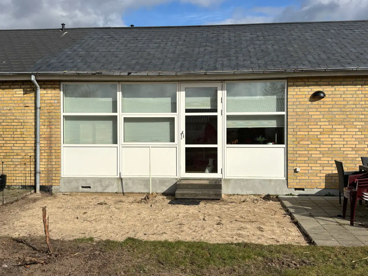 Billede 1 - Vinduesparti med terrassedør til Kock rækkehus