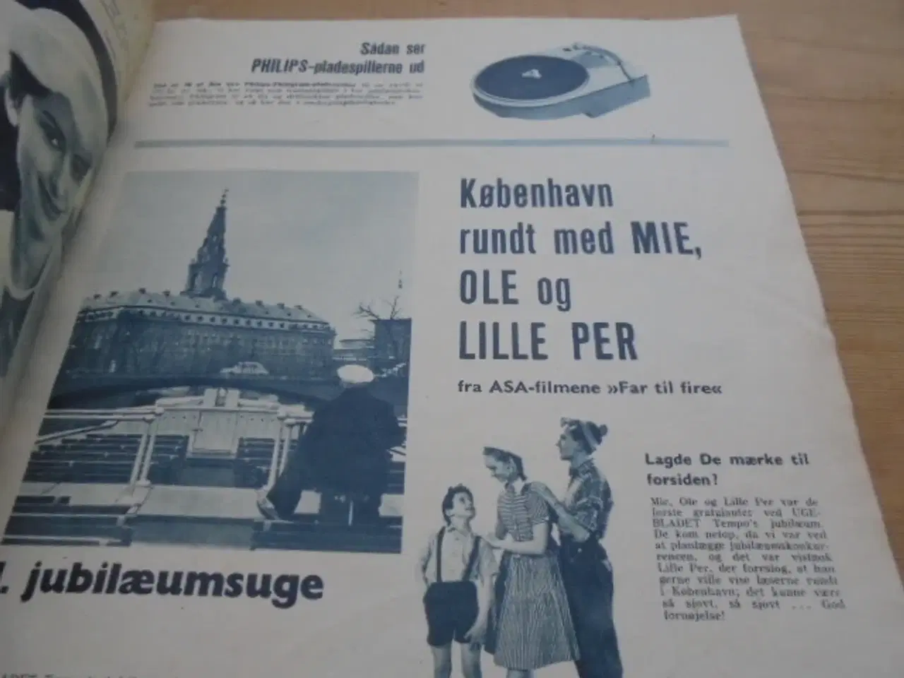 Billede 2 - Ugebladet Tempo nr. 15  fra 1958  25 års jubilæums