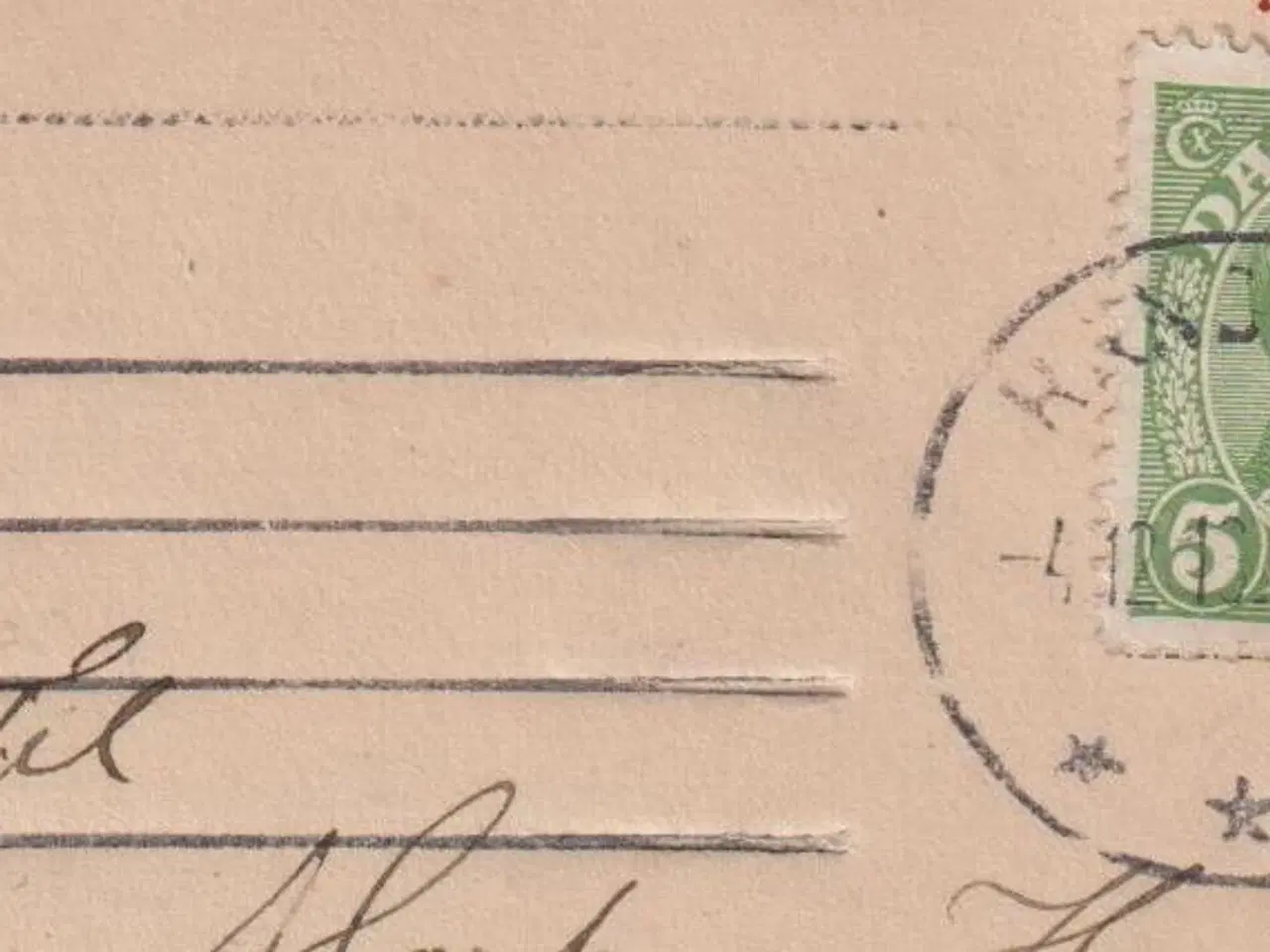 Billede 10 - Gamle frankerede danske postkort