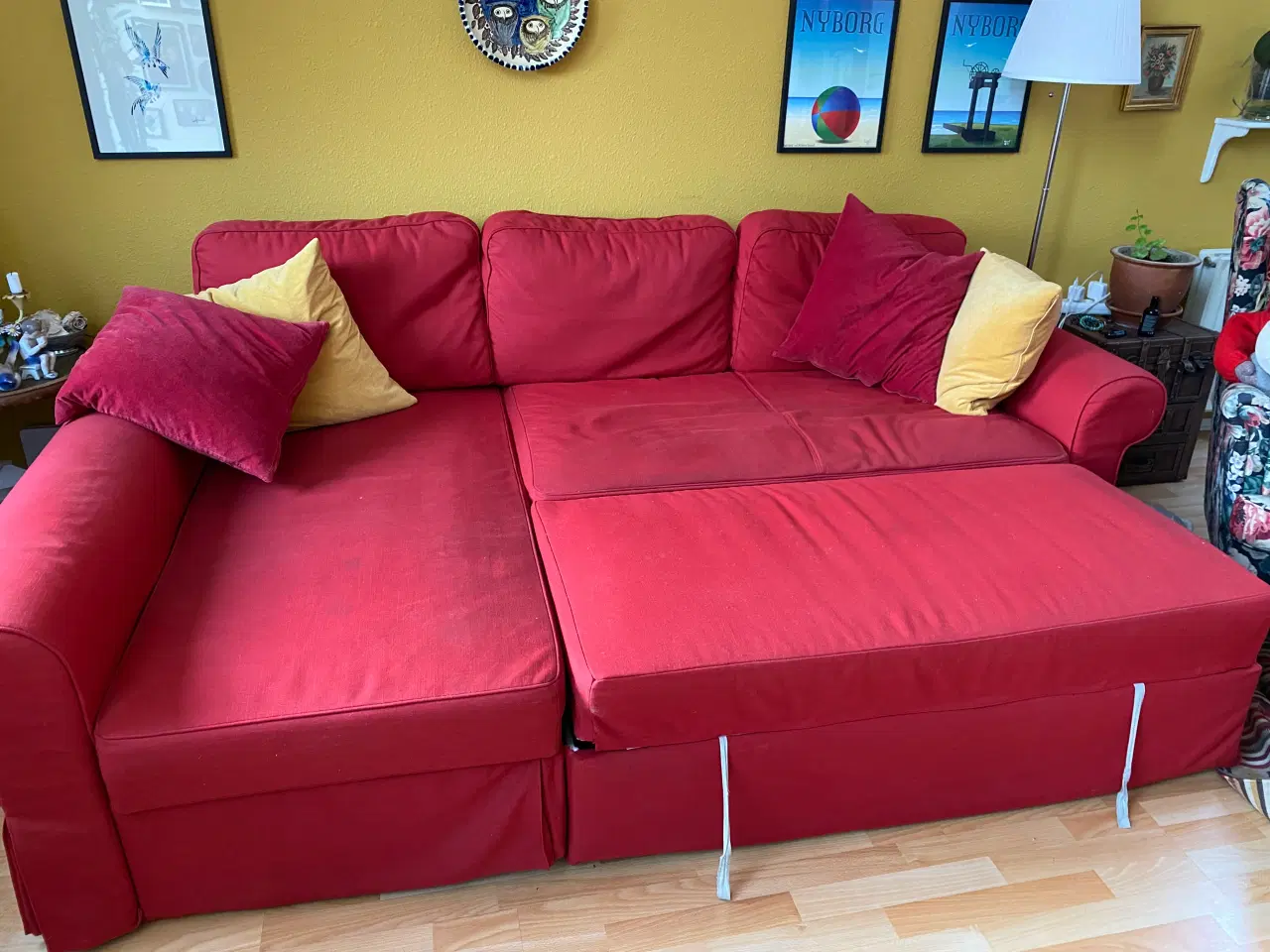 Billede 4 - Sofa m chaiselong 