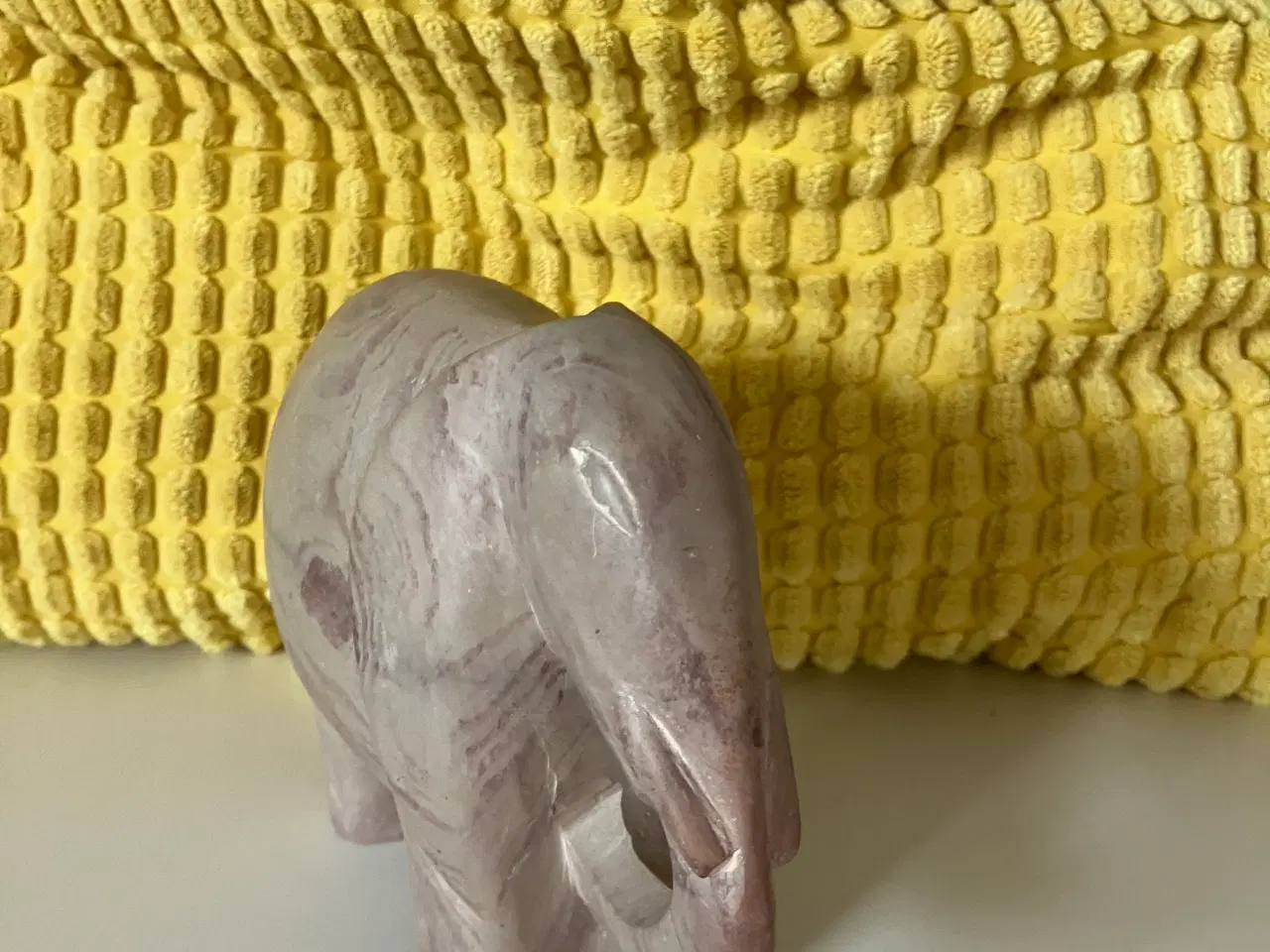 Billede 1 - Flot Vintage elefant. Håndlavet af fedtsten