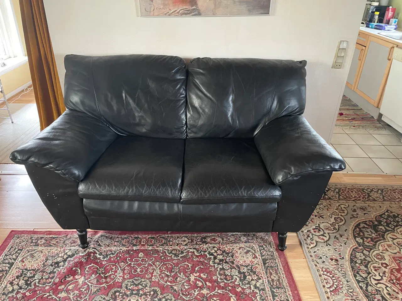 Billede 1 - To personers sofa til salg