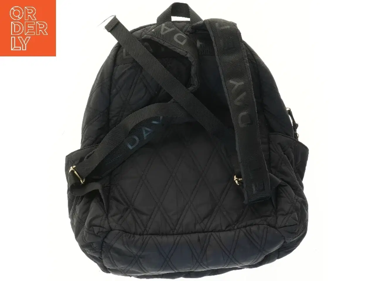 Billede 1 - Quiltet rygsæk med lynlåse fra DAY (str. 40x45 cm)