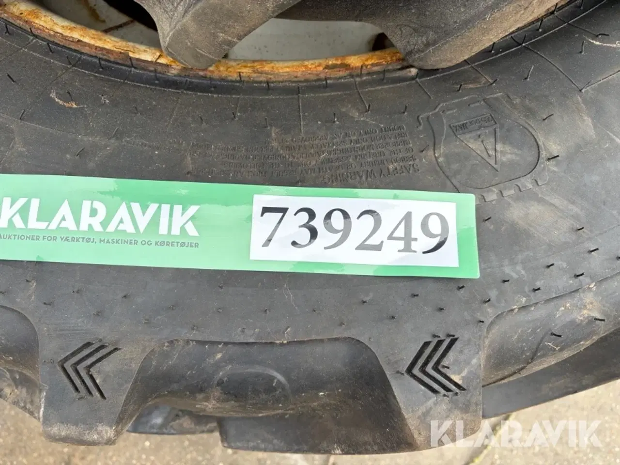 Billede 8 - Hjul New Holland 4040 300/70R20 - 380/70R28 4 styk