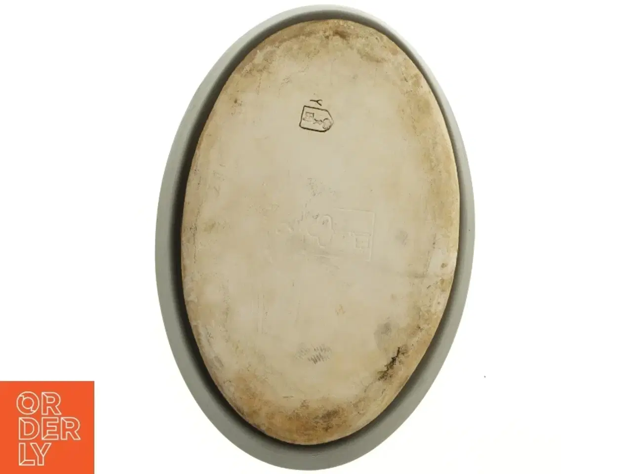 Billede 5 - Brunt keramikfad (str. 33 x 23 cm)
