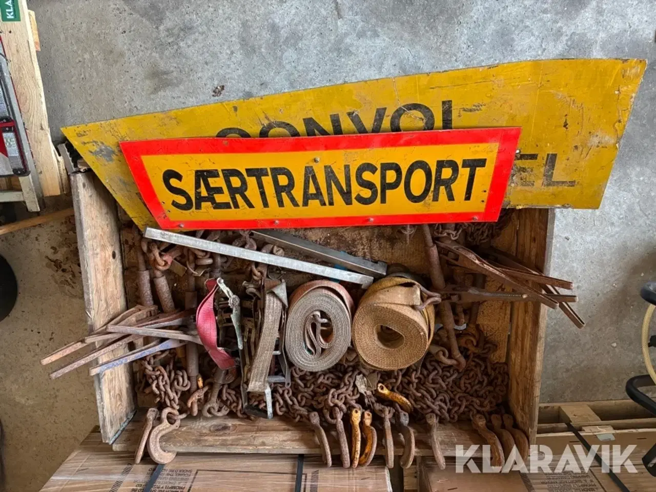 Billede 1 - Kæder, strammere, rotorblink & særtransportskilte