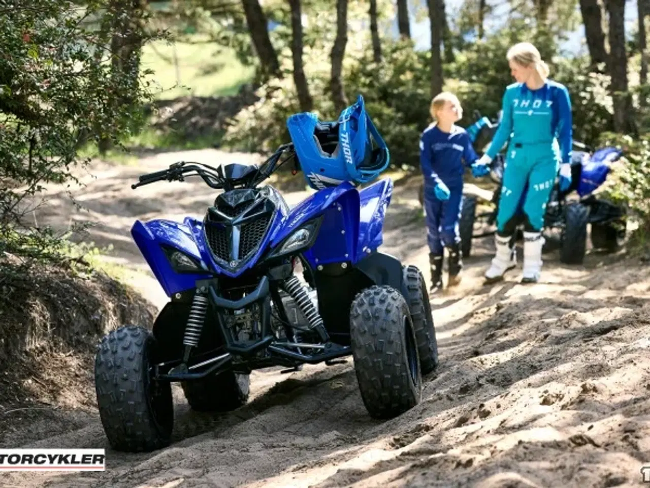 Billede 6 - Yamaha YFM 110 R Teal