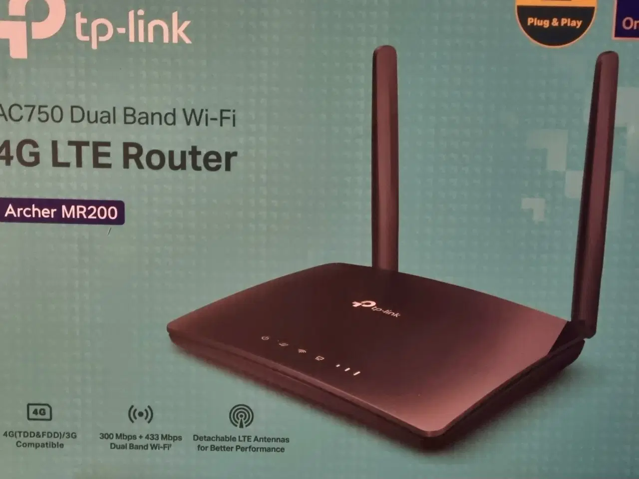Billede 1 - TP-Link AC750 4G LTE Router