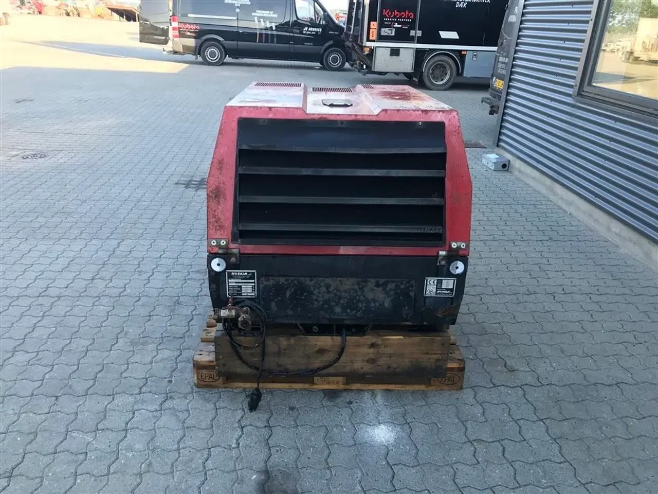 Billede 3 - - - - Rotair mdvn26k mobilkompressor