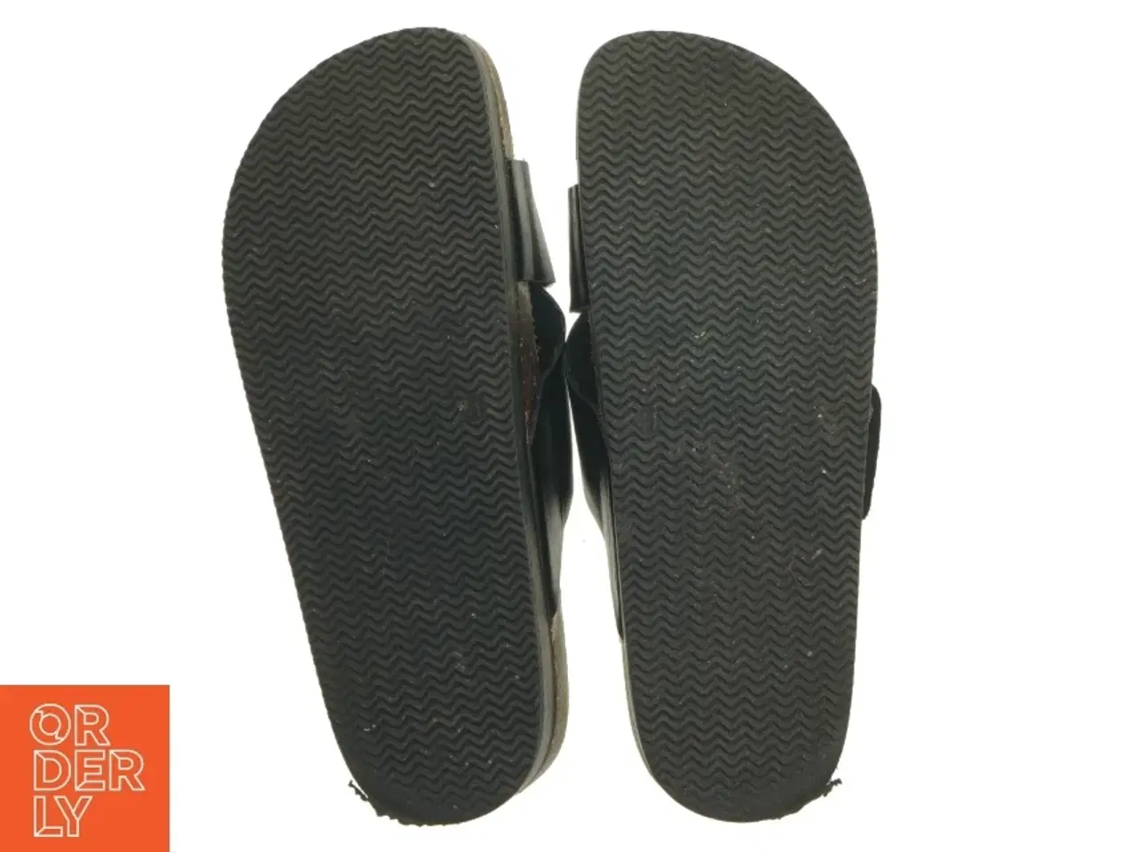 Billede 4 - Sort damesandal med korksål fra Catwalk (str. 41 )