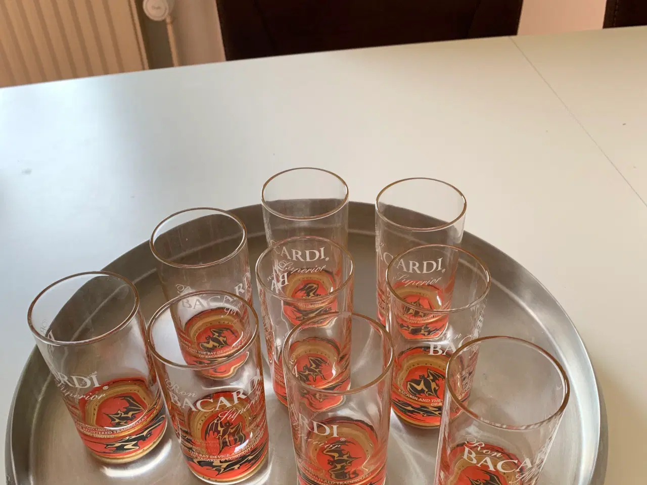 Billede 1 - Bacardi drinksglas 9 stk samlet pris