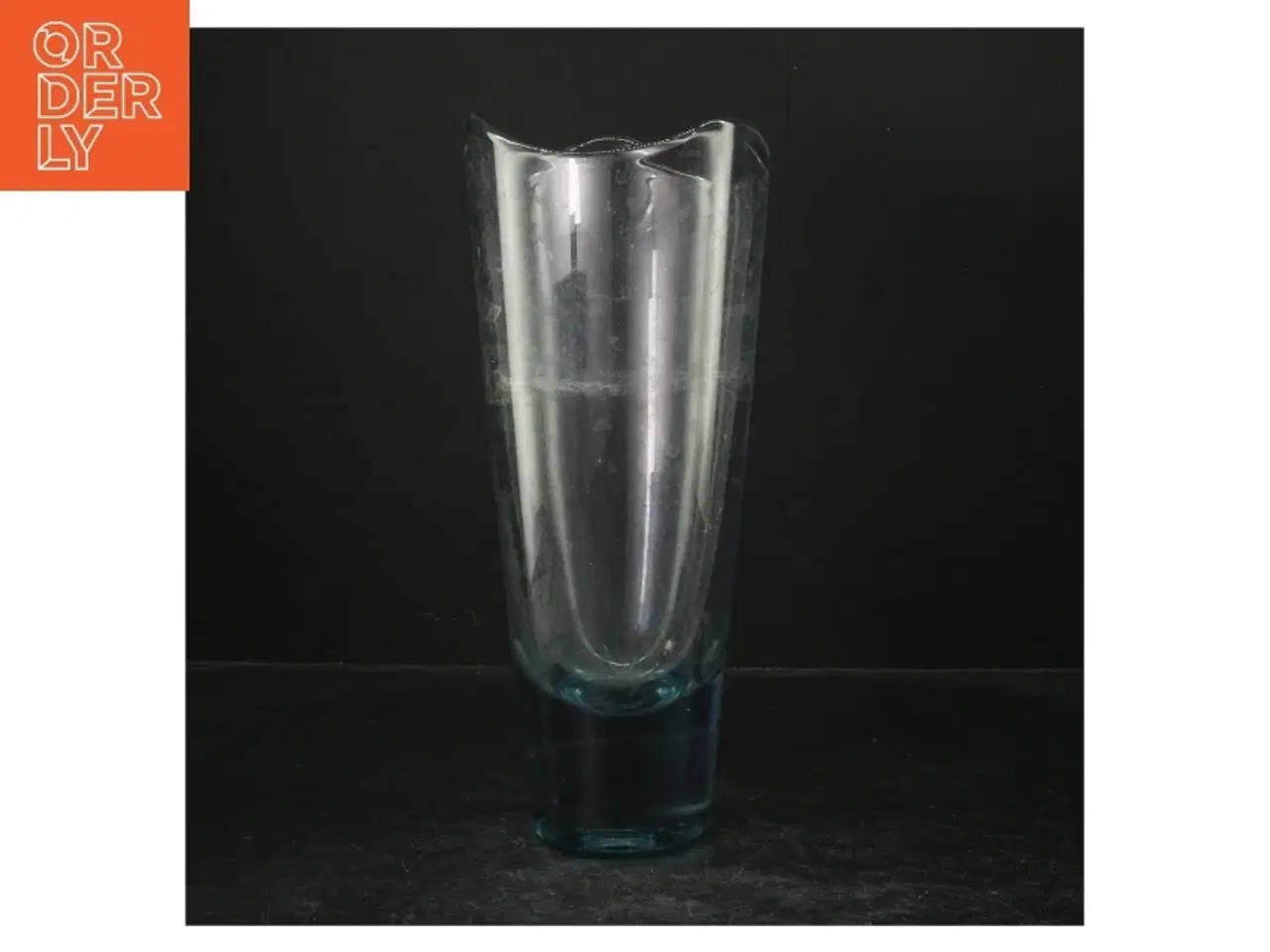 Billede 2 - Høj glasvase (str. 27 cm)