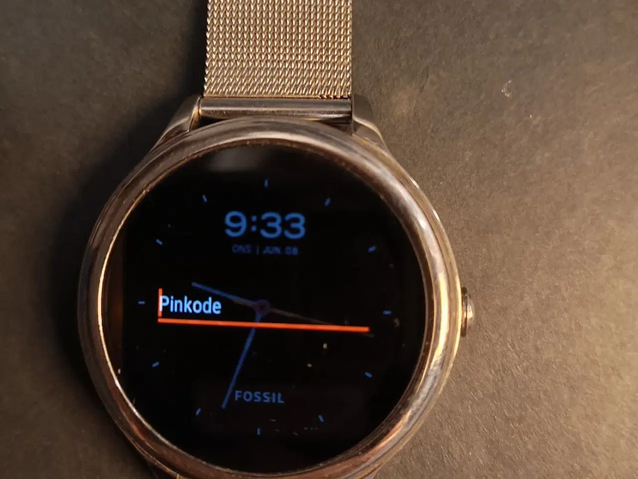 Billede 2 - Fossil smartwatch med mangel af pincode