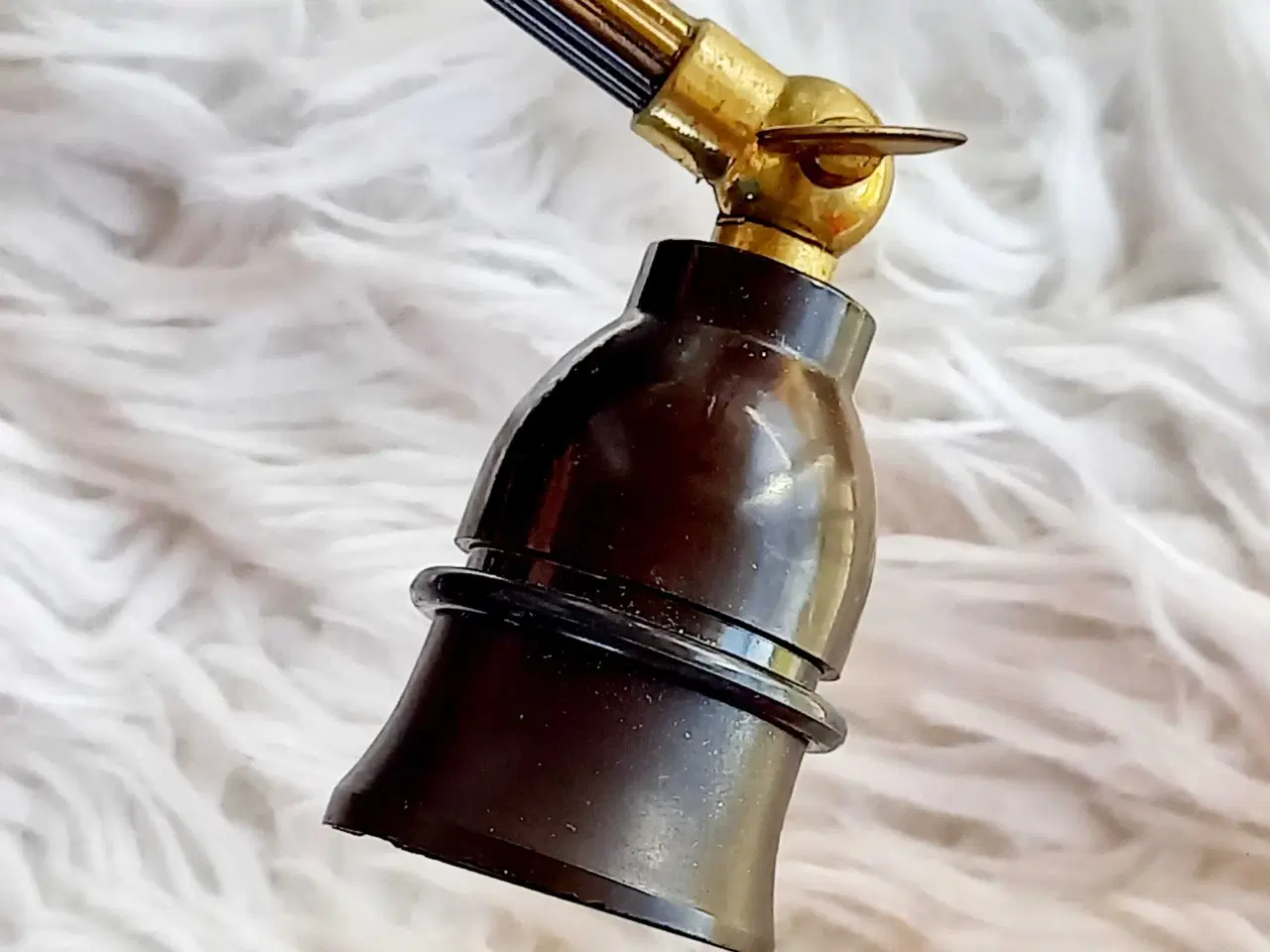 Billede 11 - Svingarmslampe i messing 