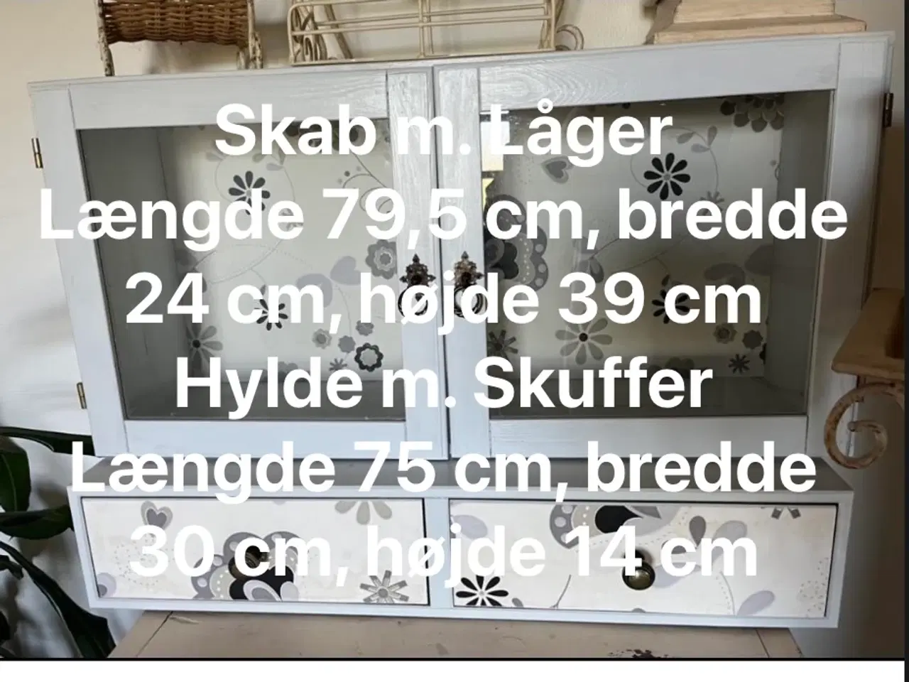 Billede 2 - Hylde og skab 