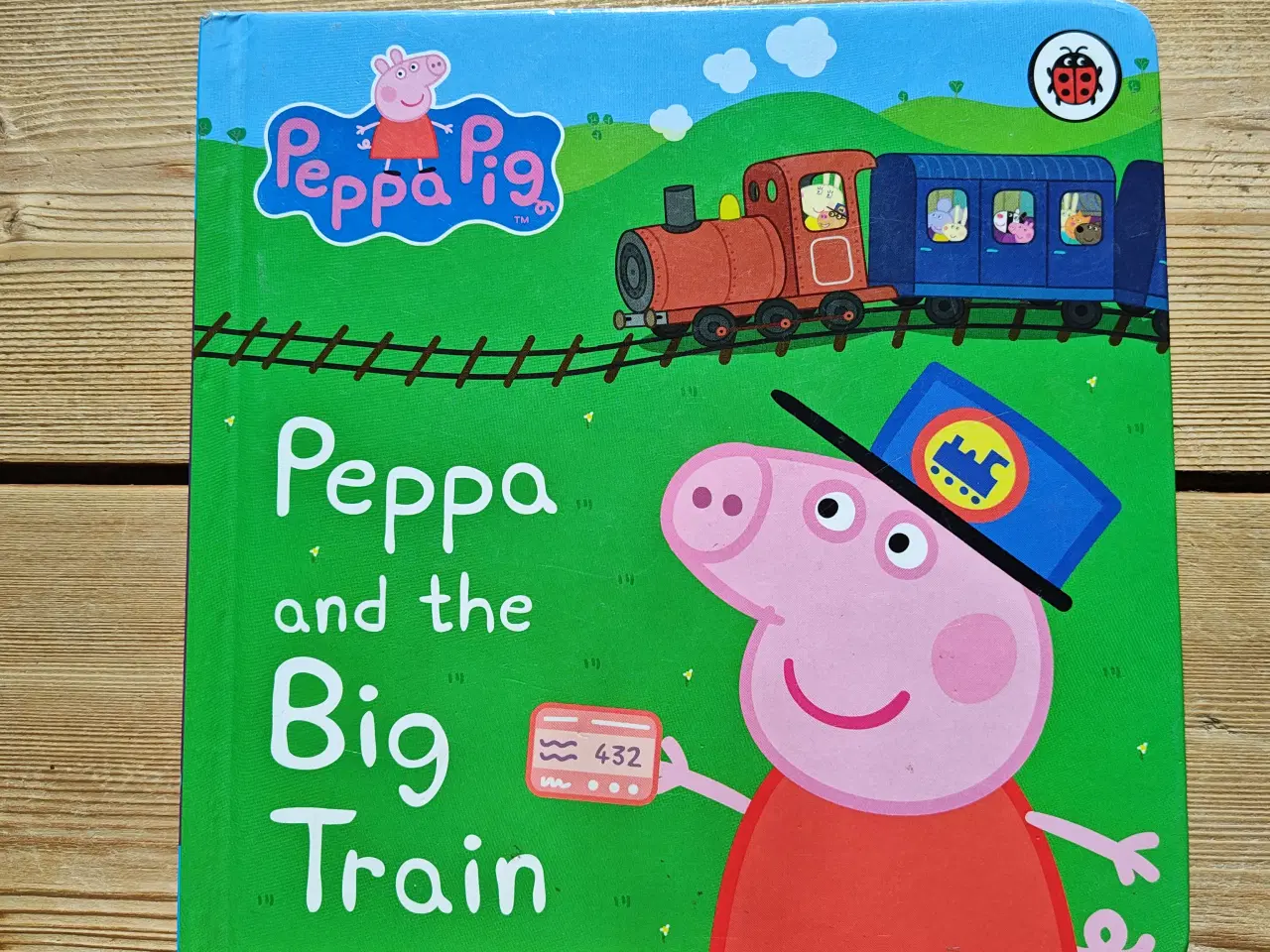 Billede 1 - Engelsk Gurli Gris - Peppa and the big train BOG