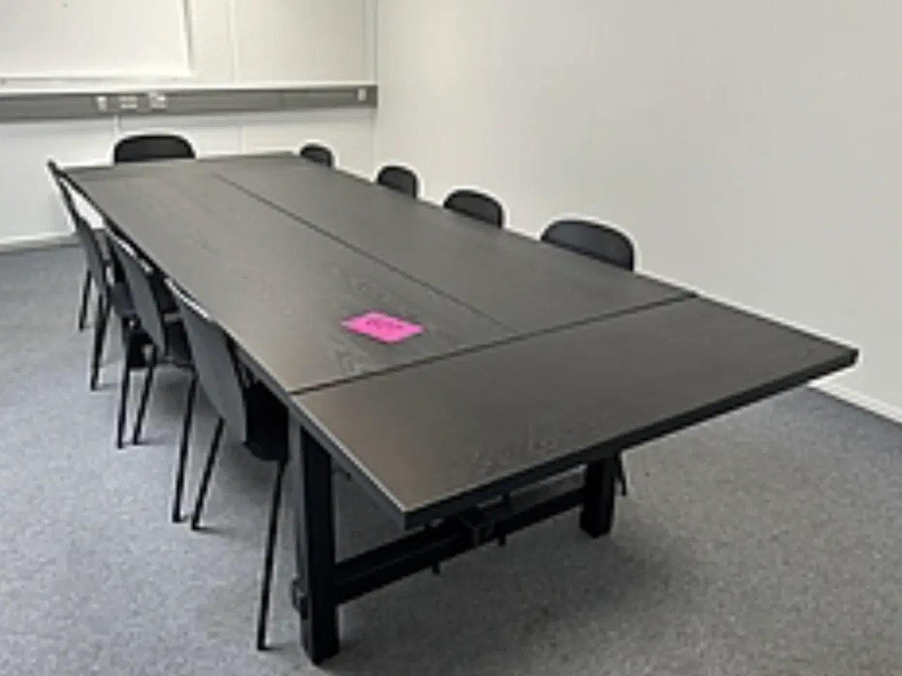 Billede 1 - Massivt sort IKEA Nordviken spisebord