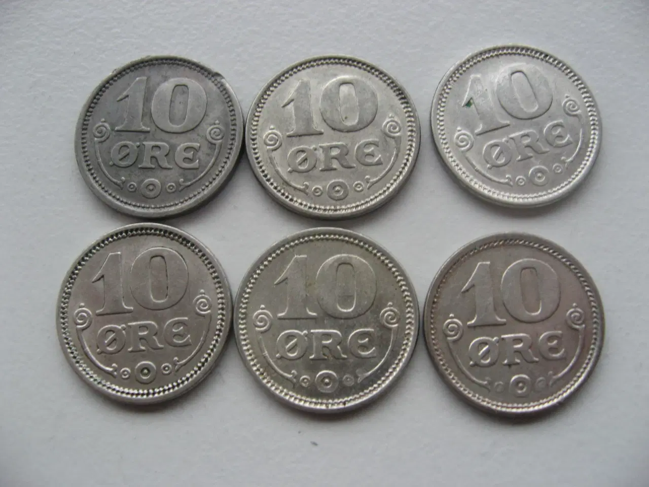 Billede 2 - RES. Smukke/Særdeles flotte sølv 10 ører 1914-1919