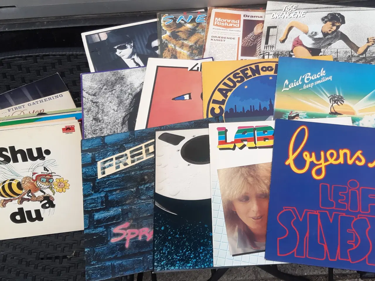 Billede 1 - LP' samling på 100 stk