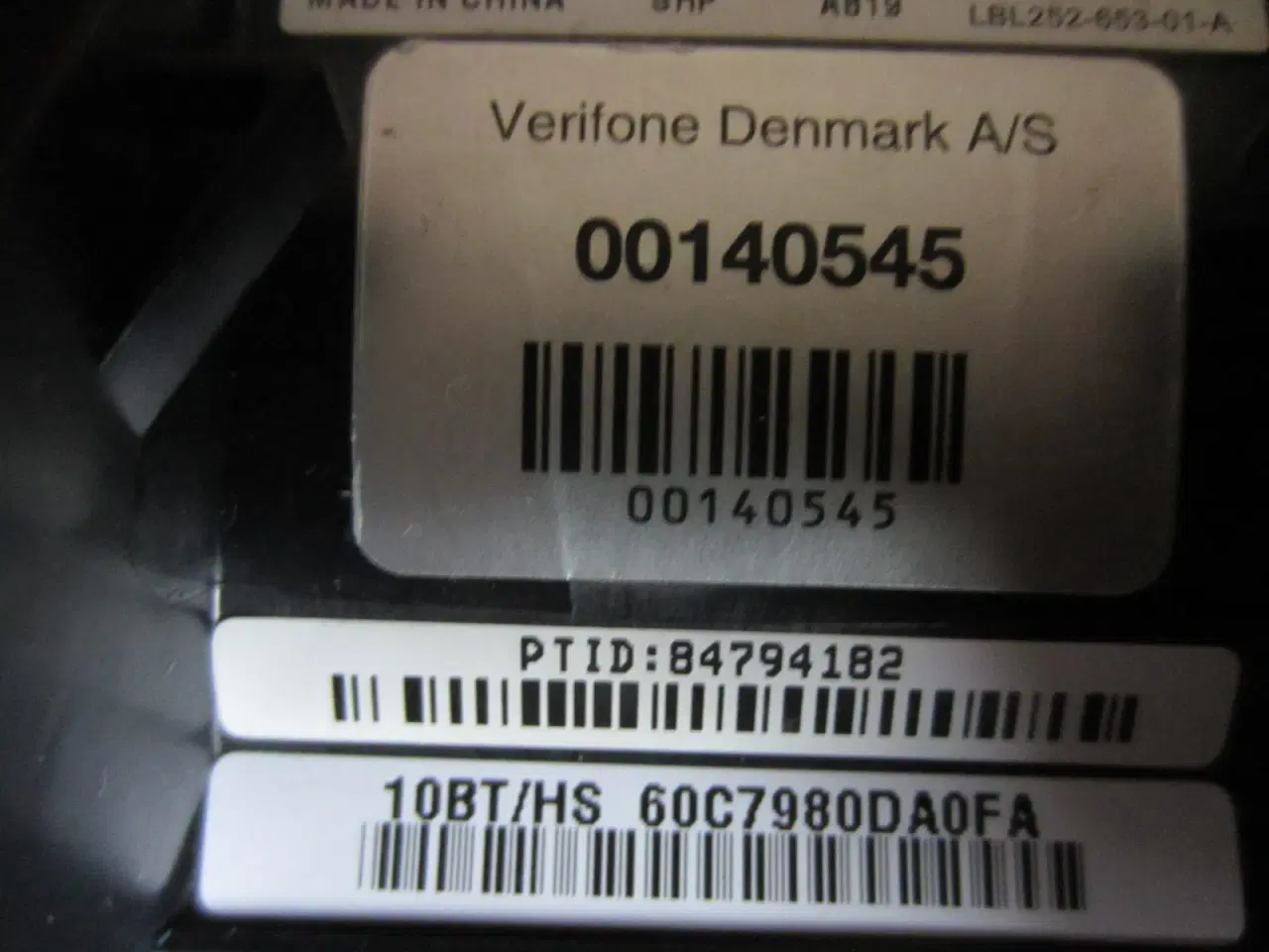 Billede 4 - Verifone VX520 C betalingskort terminal med bon
