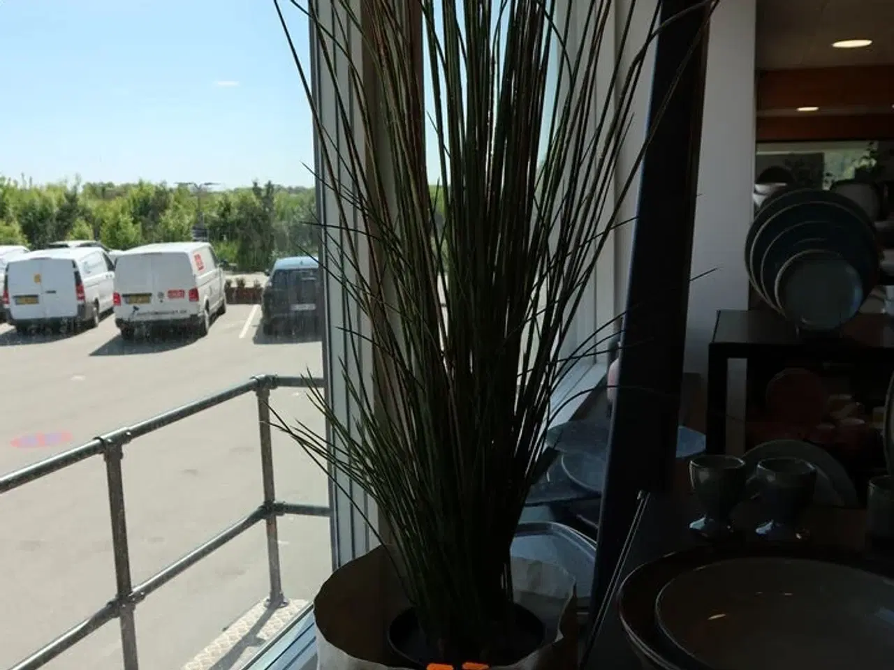 Billede 1 - Kunstigplante i kurv