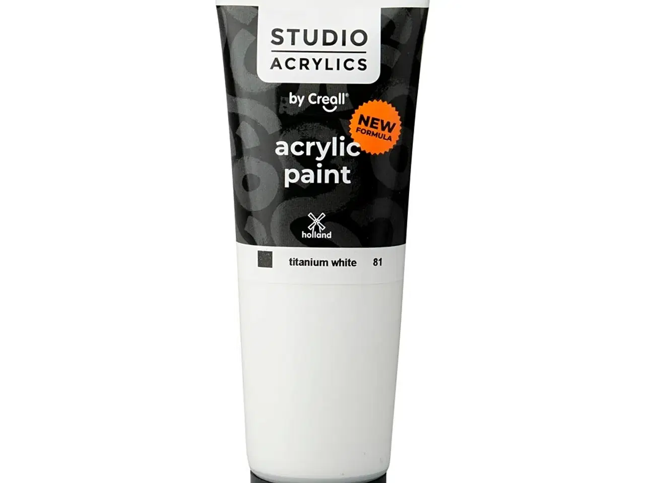 Billede 1 - Creall Studio Akrylmaling Hvid 120ml - Dækkende Finish