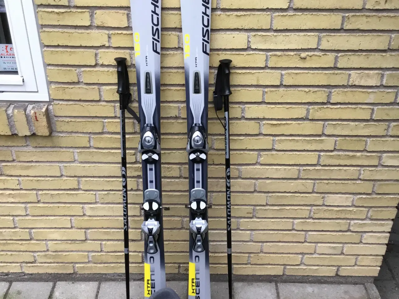 Billede 1 - Carving ski + støvler + stave!