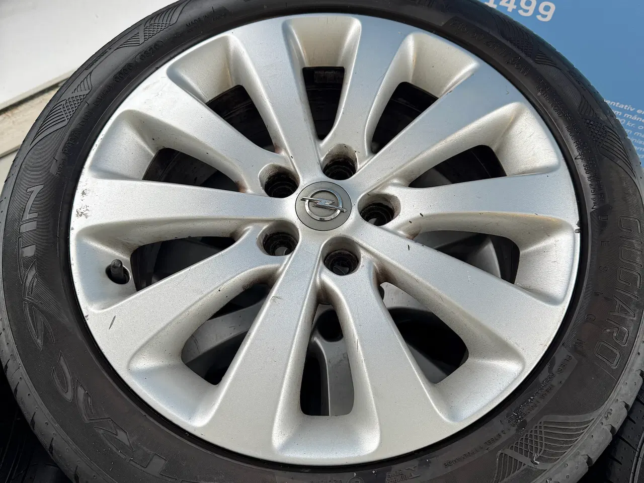 Billede 1 - SommerDæk Opel Astra 17"