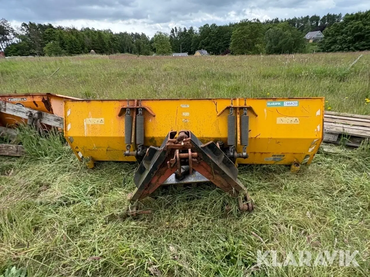 Billede 6 - Fejeblad + maskindelens A-ophæng Stenballe FS 2300P